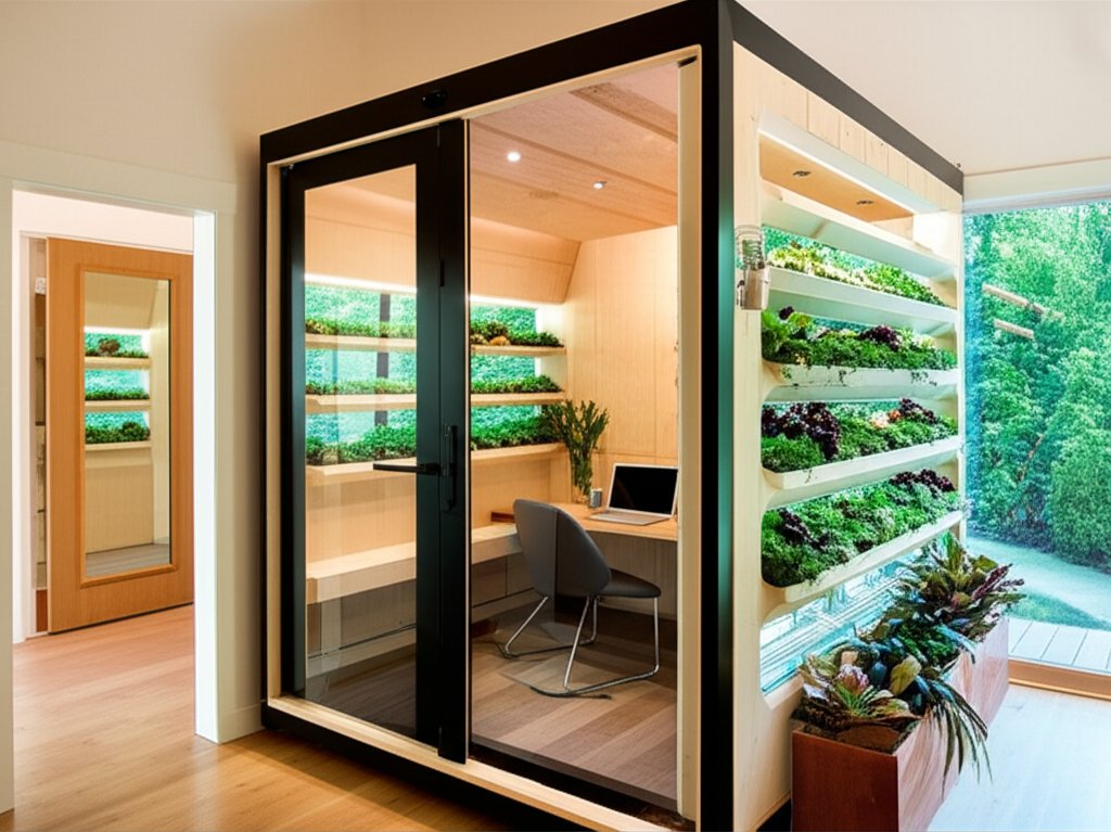 Bio Pod Design Biophilic Pods Redefine Work From Home with Nature-Inspired Design ...