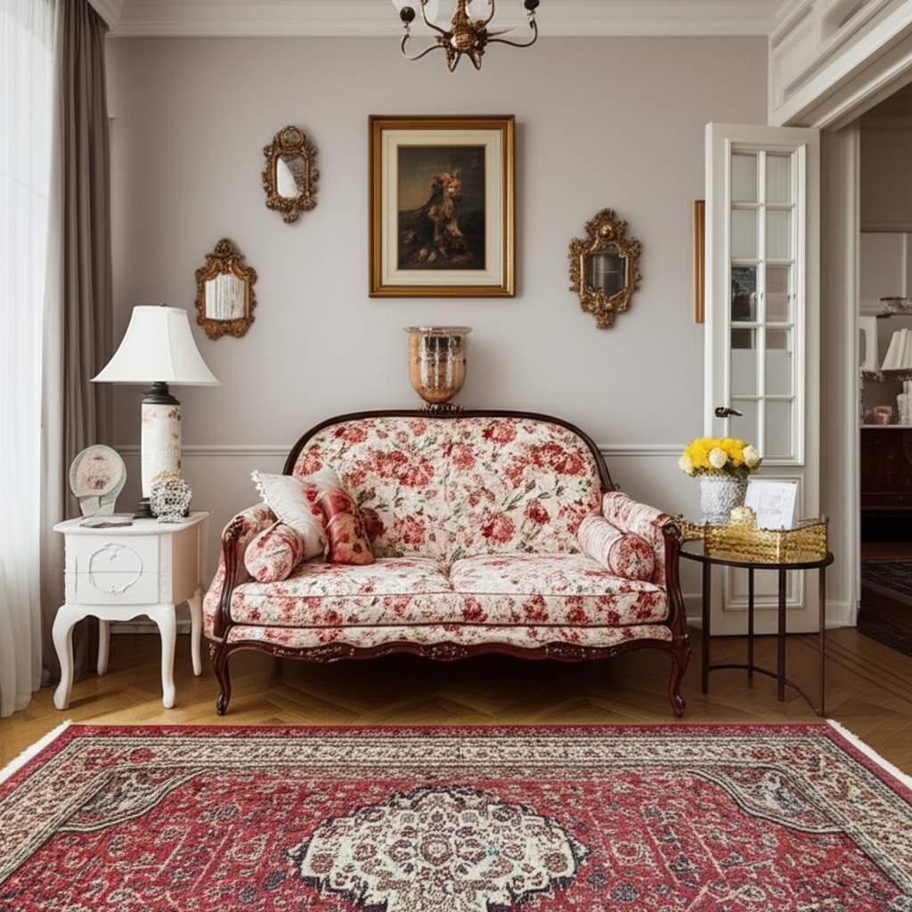 Granny Chic Decor Ideas for a Cozy Living Room | decomagazine.org ...