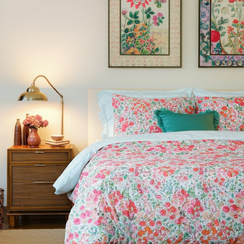 Gen Z Revives Vintage Chintz Florals in Bedrooms | decomagazine.org ...
