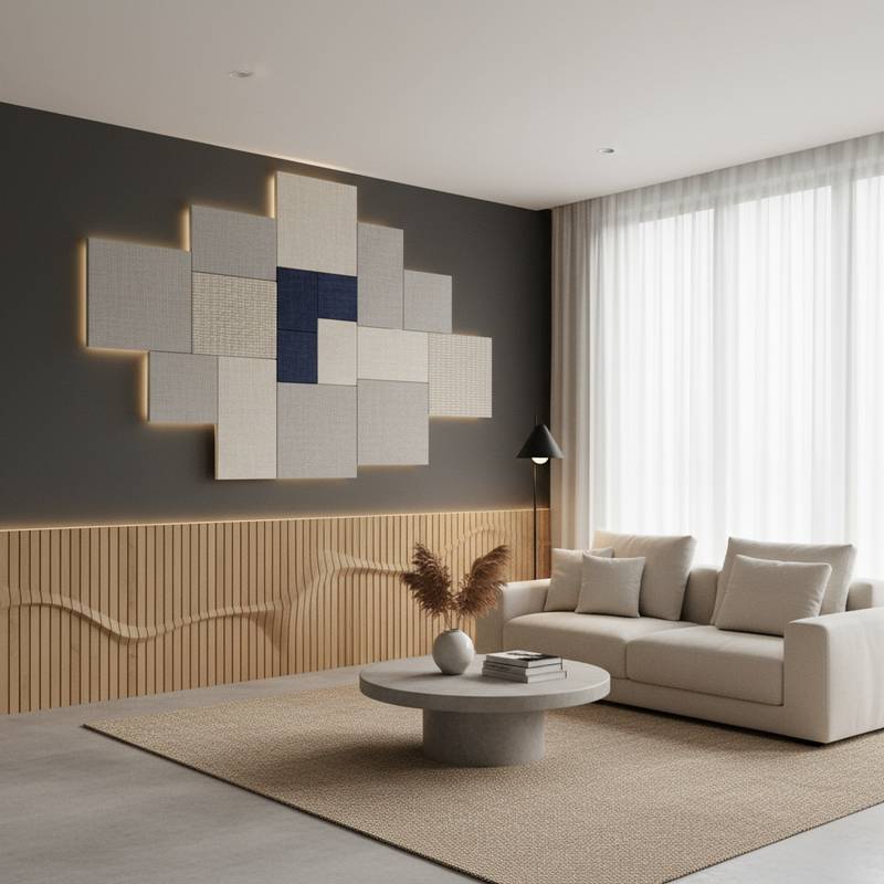 Artistic Acoustic Panels Eliminate Echo in Living Rooms | decomagazine ...