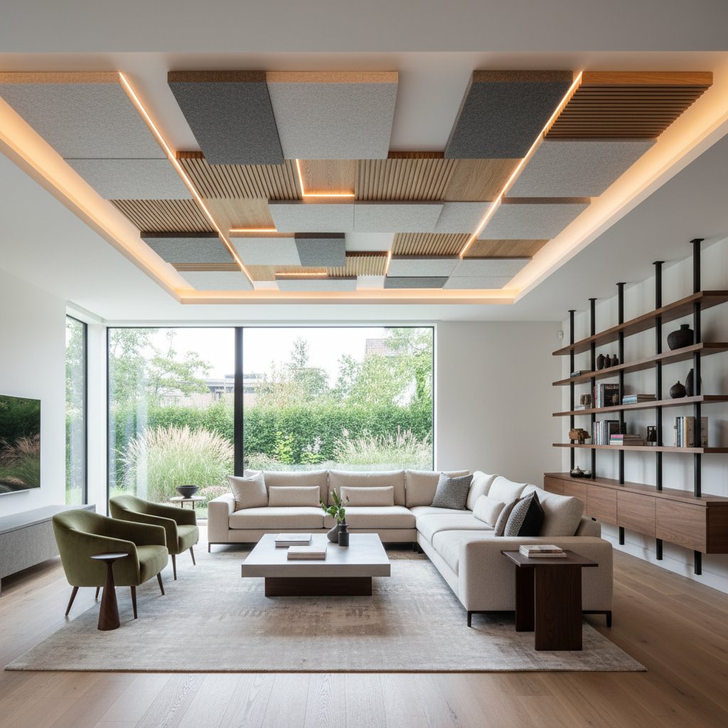 Acoustic Ceilings Eliminate Echo in Open Homes | decomagazine.org ...